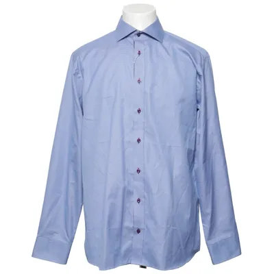 Shirt (Blauw) van Oscar of Sweden Katoen