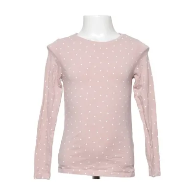 T-shirt à manches longues (Rose) de H&M Basic Coton, Élasthane