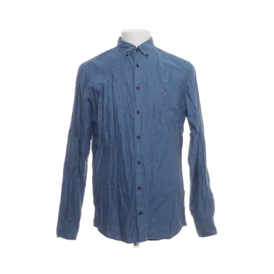 Overhemd (Blauw) van Tommy Hilfiger Katoen
