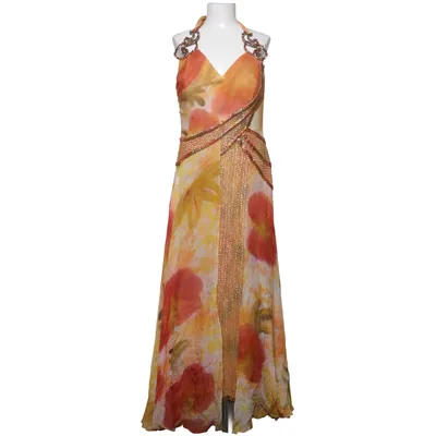 Evening gown (Yellow, Orange, Red, Multicolored) from Cassandra Stone Acetate