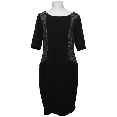Dress (Black, Gray) from Connected Apparel Elastane, Polyester, Viscose