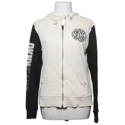 Hoodie (Beige, Black) from DKNY Jeans Cotton, Polyester