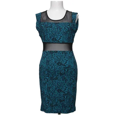 Jurk (Blauw, Zwart) van Suiteblanco
