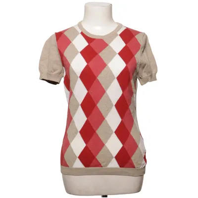 Top (Red, Beige, White) from Park Lane Collection Cotton