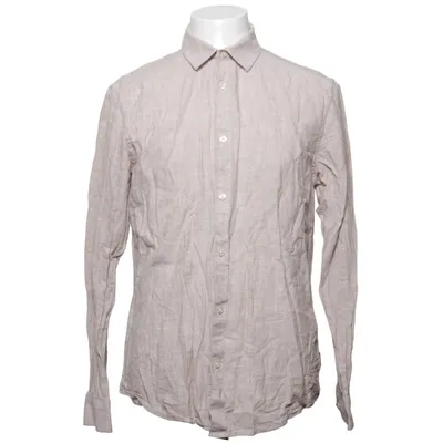 Shirt (Beige) from Only & Sons Linen, Recycled cotton