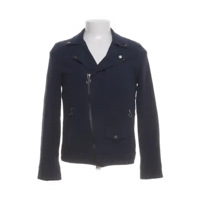 Biker jacket (Blue) from Zara Man Polyester, Cotton