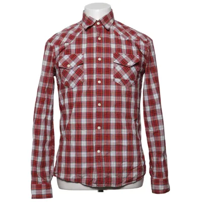Flannel skjorte (Rød, Hvid, Sort) fra Selected Homme Bomuld