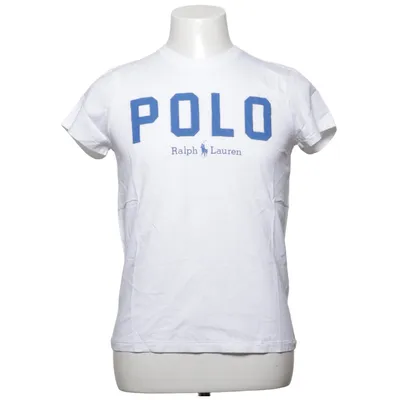 T-shirt (Hvid, Blå) fra Polo Ralph Lauren Bomuld