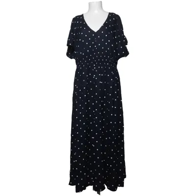 Maxi jurk (Blauw, Wit) van Ellos Viscose