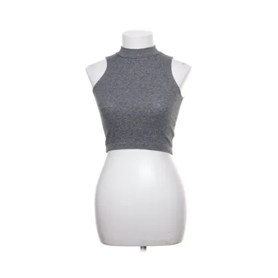 Crop top (Grå) från Divided by H&M Bomull, Elastan, Polyester