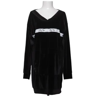 Sweatshirt (Noir) de Lily Rose Coton, Élasthane, Polyester