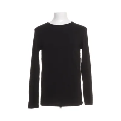 Langærmet t-shirt (Sort) fra Burton Menswear Bomuld, Elastan