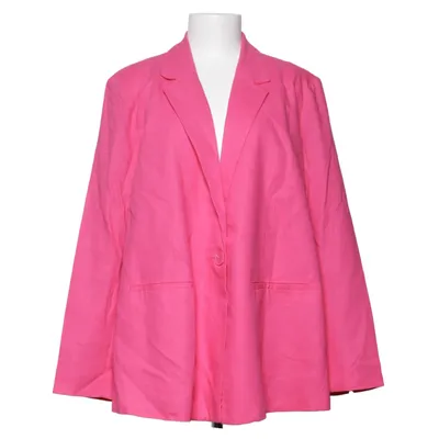 Blazer (Pink) von ONLY Carmakoma Leinen, Viskose