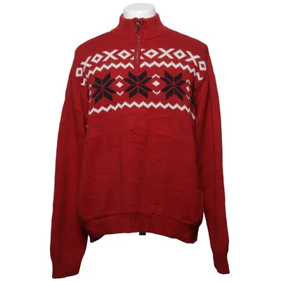 Pull de Noël (Rouge, Blanc, Noir) de Chaps Coton