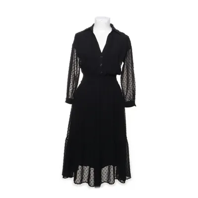 Klänning (Svart) från Zara Basic Polyester, Viskos