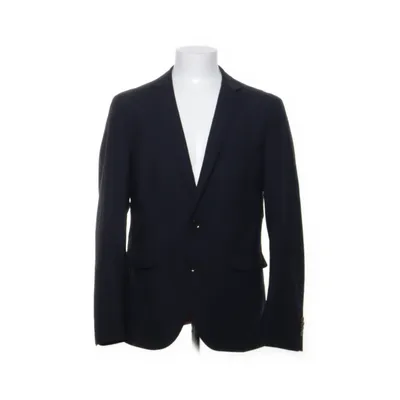 Blazer (Bleu) de Commander Élasthane, Polyester, Laine