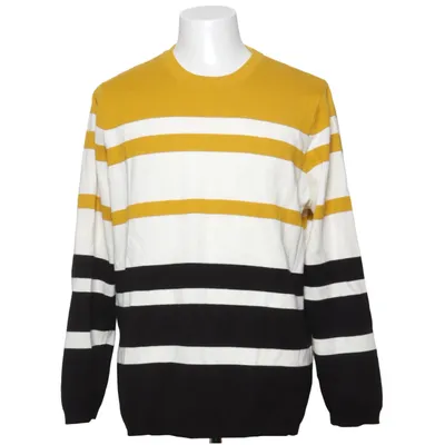 Trui (Wit, Zwart, Geel) van H&M Man Acryl, Katoen