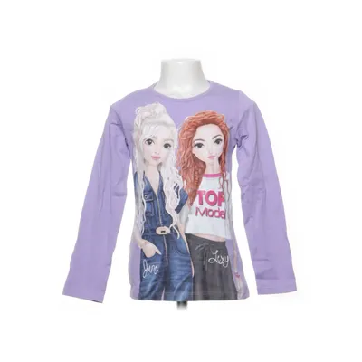 Långärmad t-shirt (Lila, Flerfärgad) från Top Model Bomull