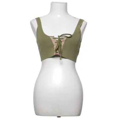 Crop top (Groen) van Puma by Rihanna Katoen, Elastaan, Polyamide