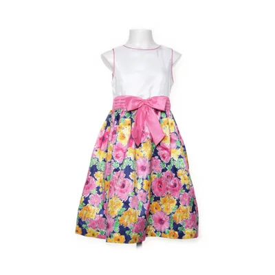 Kjole (Hvid, Flerfarvet) fra American Princess Polyester