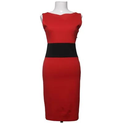 Robe (Rouge, Noir) de Aqua Élasthane, Polyester, Viscose