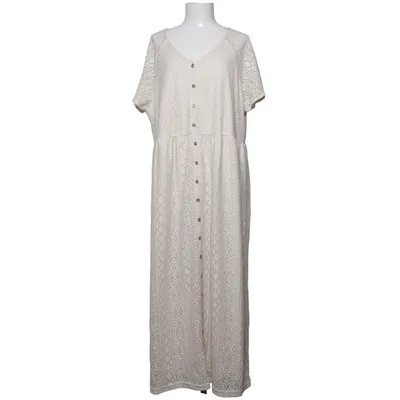 Jurk (Beige) van Gina Benotti Katoen, Elastaan, Polyester