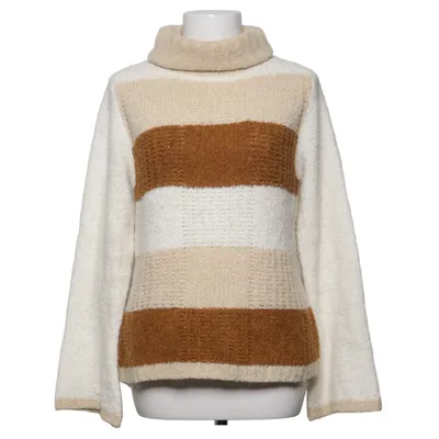 Turtleneck (Beige, Brun, Hvid) fra Lady Mei Akryl, Uld