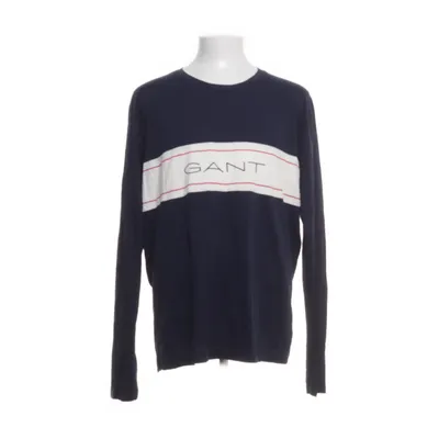 Lange mouwen shirt (Blauw) van GANT Katoen