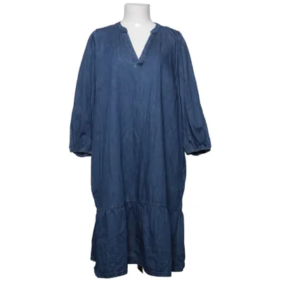 Denim jurk (Blauw) van Culture Katoen, Lyocell