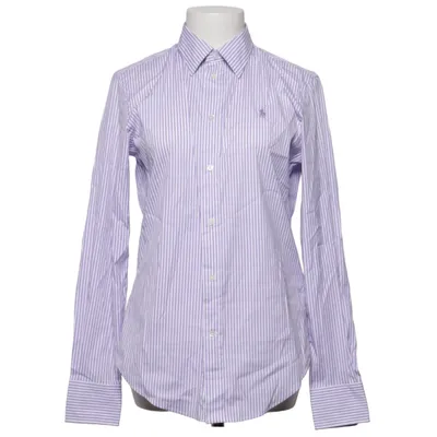 Skjorte (Lilla, Hvid) fra Polo Ralph Lauren Bomuld, Elastan, Polyamid