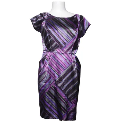 Dress (Purple, Black, Gray) from Petite Elastane, Polyester