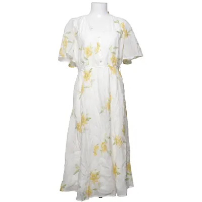Robe longue (Blanc, Jaune) de Reserved Lyocell