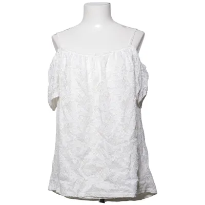 Top (Wit) van New Look Curves Elastaan, Nylon, Polyester