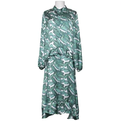 Robe (Vert, Blanc) de Les Lèvres Viscose