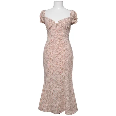 Kjole (Brun, Hvid) fra Princess Polly Polyester, Viscose