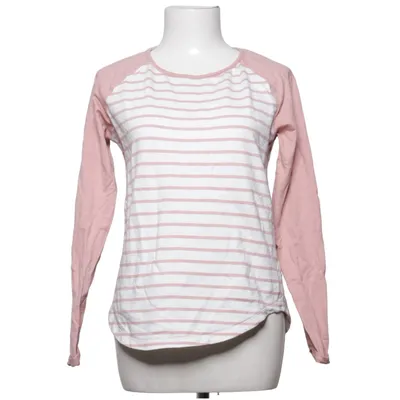 Langærmet t-shirt (Pink, Hvid) fra Jacqueline de Yong Bomuld