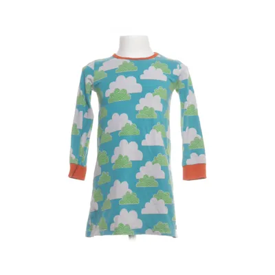 Dress (Blue, Multicolored) from Villervalla Cotton, Elastane