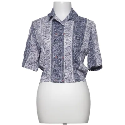 Korte mouwen shirt (Blauw, Wit) van Colour Attitude Viscose
