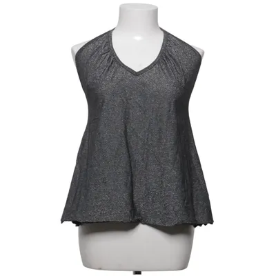 Haltertop (Grijs) van Below Zero Elastaan, Metallvezel, Viscose
