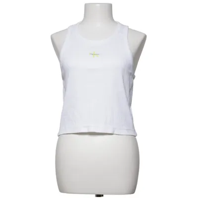 Tank­top (Weiß) von Calvin Klein Jeans Baumwolle, Elasthan