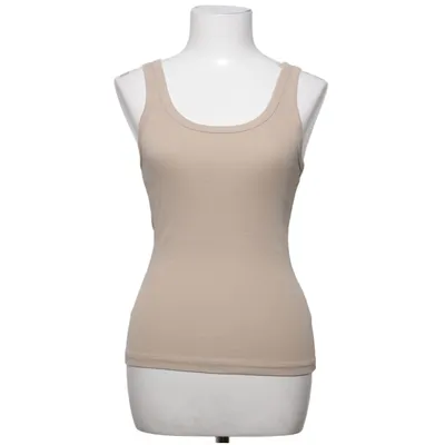 Tanktop  (Beige) fra Gina Tricot Bomuld, Elastan