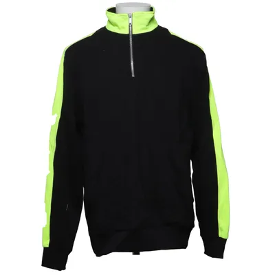 Fleecepullover (Schwarz, Gelb) von Fristads Kansas Baumwolle, Polyester