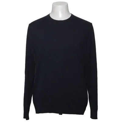 Strickpullover (Blau) von Zara Man Basic Kaschmir, Baumwolle, Seide