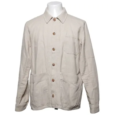 Overshirt (Beige) from Octobre Éditions Linen, Organic cotton