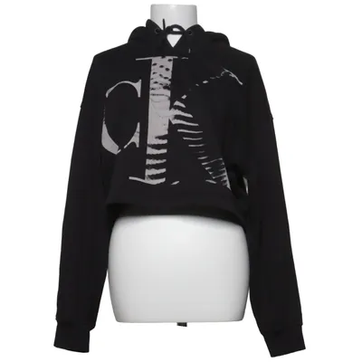 Kapuzenpullover (Schwarz) von Calvin Klein Jeans Baumwolle, Polyester