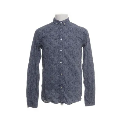 Shirt (Blauw, Grijs) van Knowledge Cotton Apparel Organisch katoen