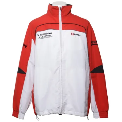 Sports jacket (Red, White, Black) from Lotto Polyester