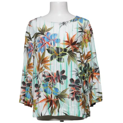 Blouse (Blanc, Multicolore) de Mongul Viscose
