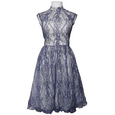 Cocktail dress (Blue, White) from Chi Chi London Polyamide
