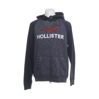 Huvtröja (Blå, Flerfärgad) från Hollister California Bomull, Polyester